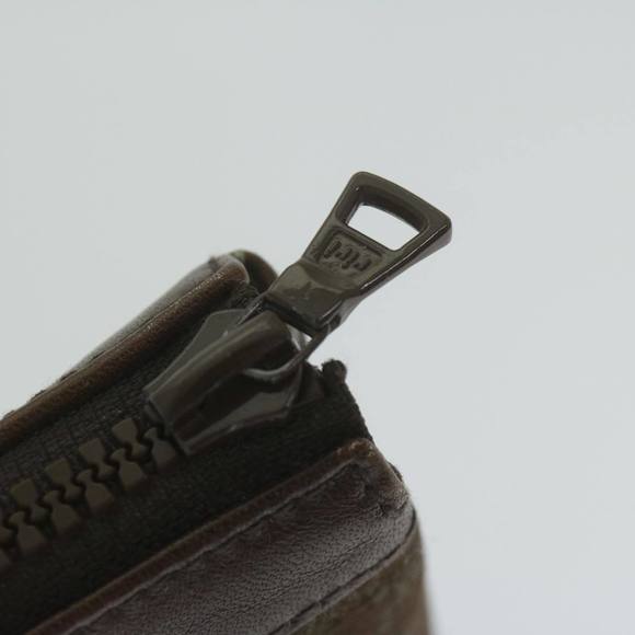 CELINE Macadam Canvas Clutch Bag Brown Auth ar11127 - Picture 8 of 16